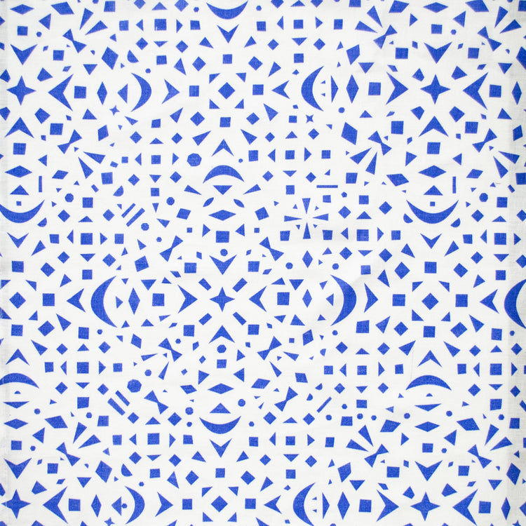 Linge vaisselle en lin Cobalt