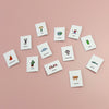 Set of 12 mini Zodiac cards