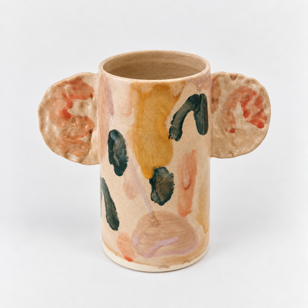 Vase à oreilles terre