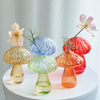 Mini vase en verre Champignon [couleurs variées]