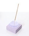 Dimple lavender incense holder