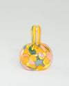 Mini 90's Neon Anorak blown glass vase