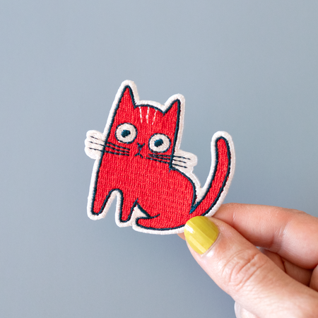 Patch thermocollant Chat rouge