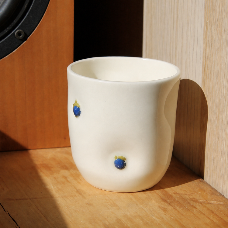 Gobelet à espresso Bleuets