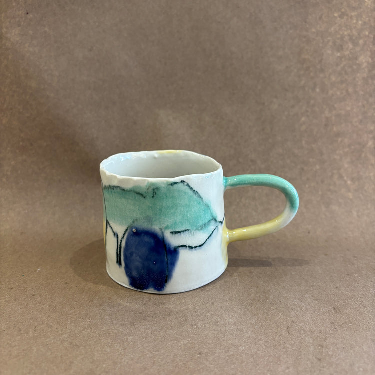 Medium Abstract Ceramic Mug #38