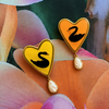 Broche Swan avec perle