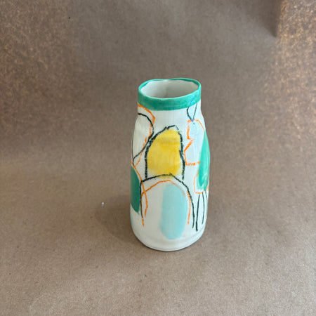 Petit vase abstrait en céramique #51