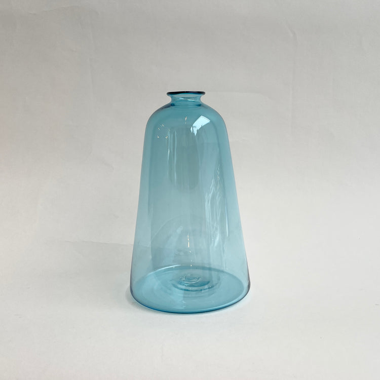Moyen vase bouteille Bleu mer #9