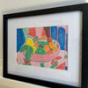 Affiche 'Bowl of fruits' encadrée [tel quel]