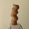 Sculptural snake vase