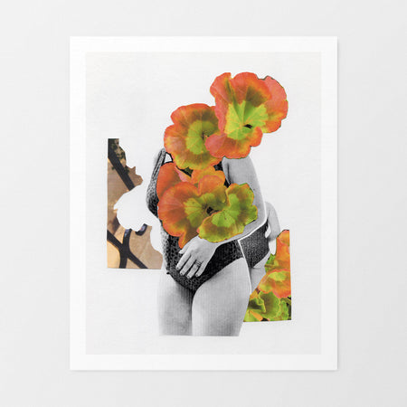 Affiche collage 'Les vieilles collères'