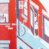 Affiche risographie 'Plateau'