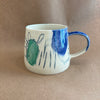 Large Abstract Ceramic Mug #66