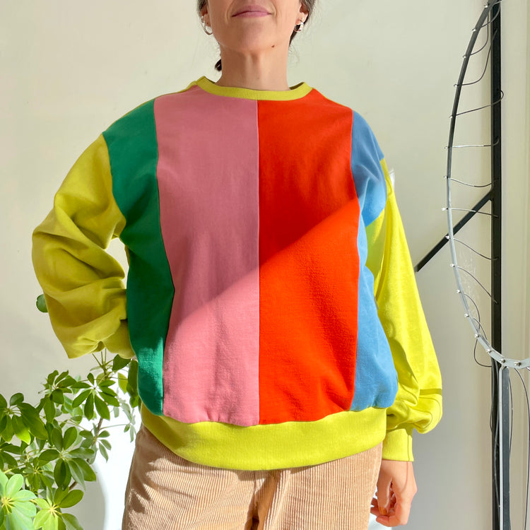 Pull Colorblock Quatuor