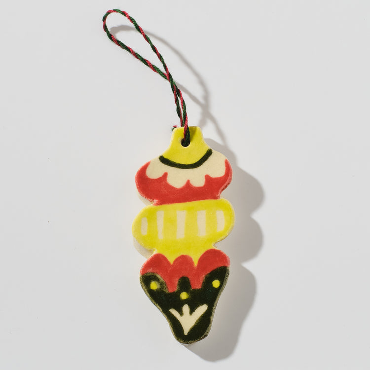 Ornement en céramique Glaçon #1