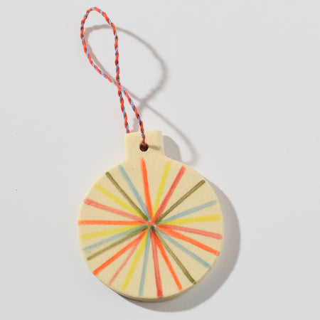 Ornement en céramique Boule multi