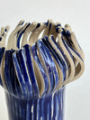 Ceramic fringed vase 1