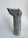Ceramic fringed vase 4