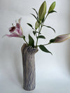 Ceramic fringed vase 7
