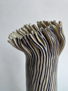 Ceramic fringed vase 7