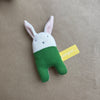 Hochet Lapin en cachemire [couleurs variées]