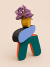 Sculpture en carton 'Chevelu'