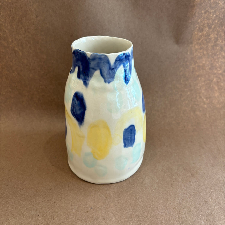 Medium Abstract Ceramic Vase #58