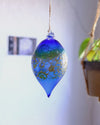 Ornement long en verre soufflé [couleurs variées]