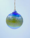Ornement rond en verre soufflé [couleurs variées]