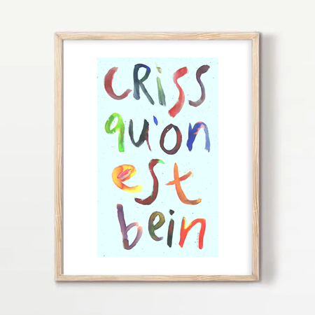 Affiche 'Chez-nous' [formats variées]