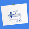 Affiche 'Bathman'