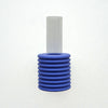 Small blue Ribble wall vase
