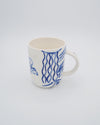 Blue Lines Coronation Mug