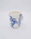 Blue Lines Coronation Mug