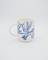 Holycross Blue Lines Mug