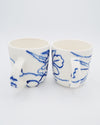 Blue Lines Mug Duo