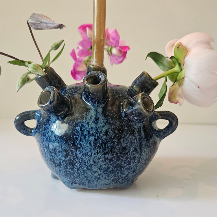 Mini Intention vase dark blue multi