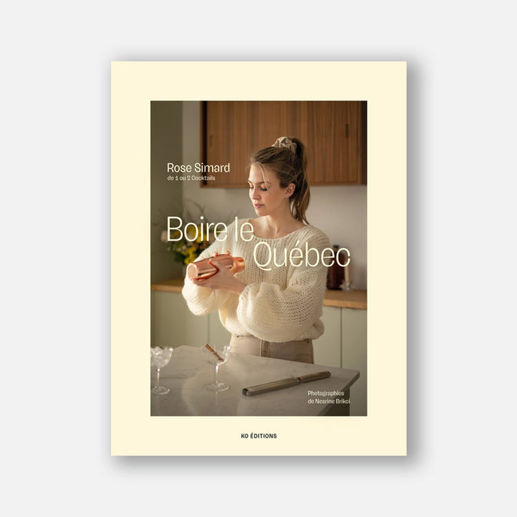 Livre de recettes 'Boire le Québec'