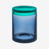 Pot en verre coloré [tailles variées]