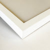 Cadre bois blanc avec plexiglas PETG [18 x 24 po]