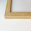 Cadre bois naturel avec plexiglas PETG [24 x 36 po]