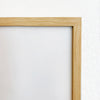 Cadre bois naturel avec plexiglas PETG [24 x 36 po]