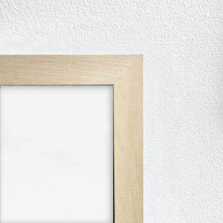 Black wooden frame with glass [A2 - 16.5 x 23.4in]