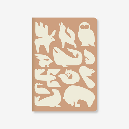 Animals of Quebec notebook [lined] 
