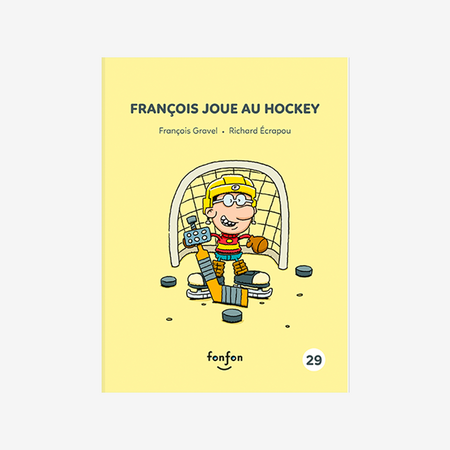 Livre 'François joue au hockey'