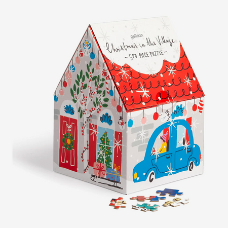 Puzzle Christmas in the village - 500 morceaux