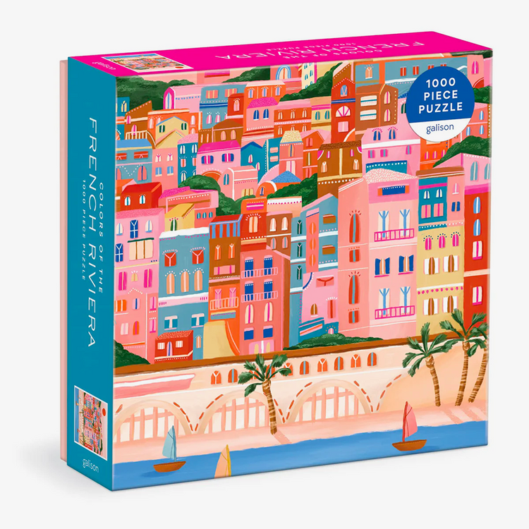 Puzzle 'Colors of the french riviera' - 1000 pièces