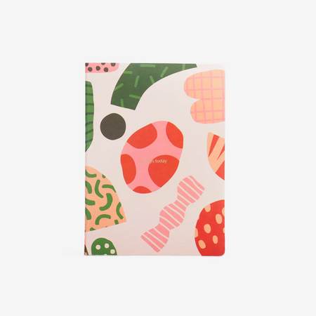 Abstract shapes notebook 