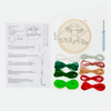 DIY punch needle kit Mushroom