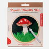 DIY punch needle kit Mushroom